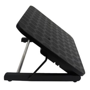 Reposapiés ergonómico para oficina / Ajustable a 3 alturas con balanceo