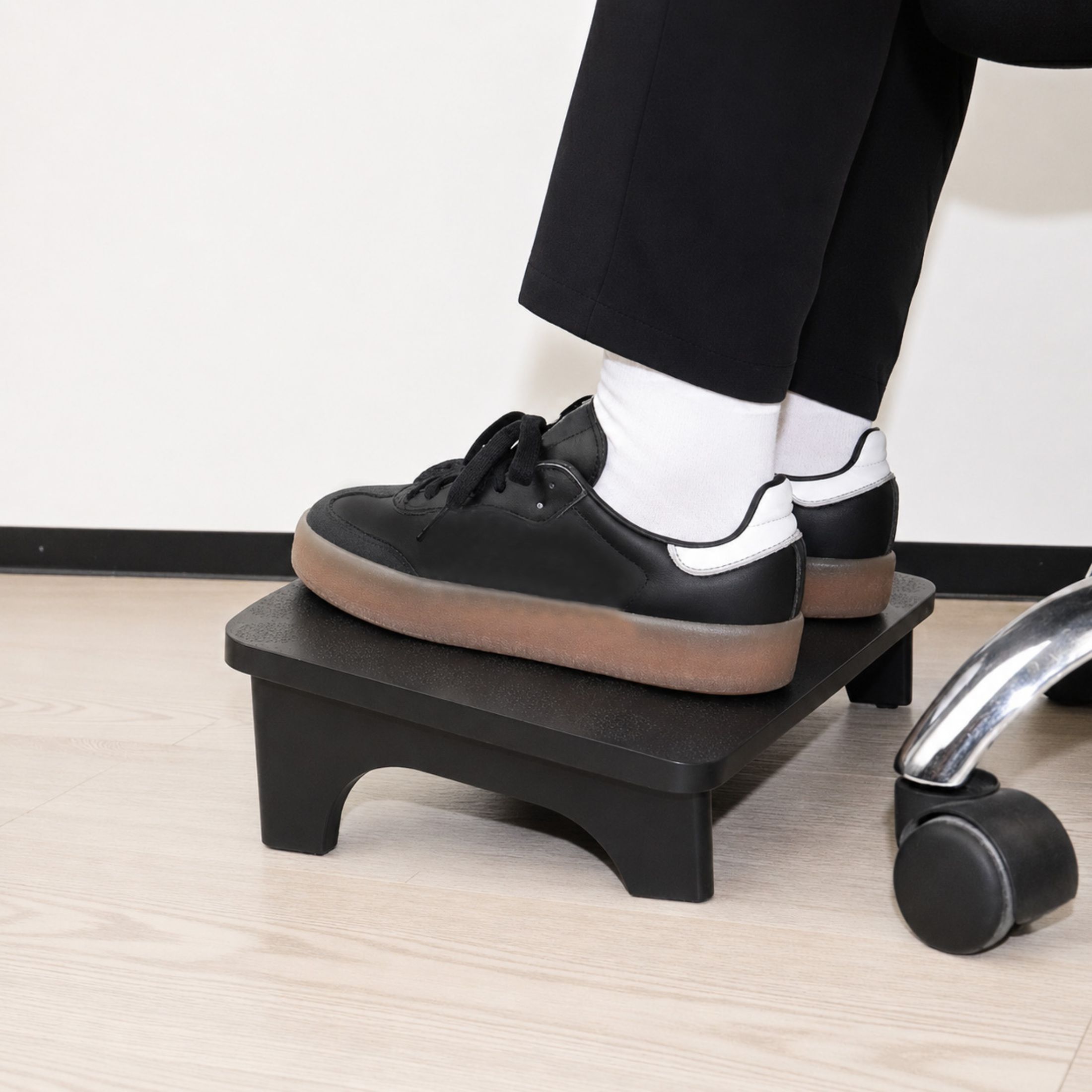Reposapiés ergonómico para oficina / Sencillo con altura fija
