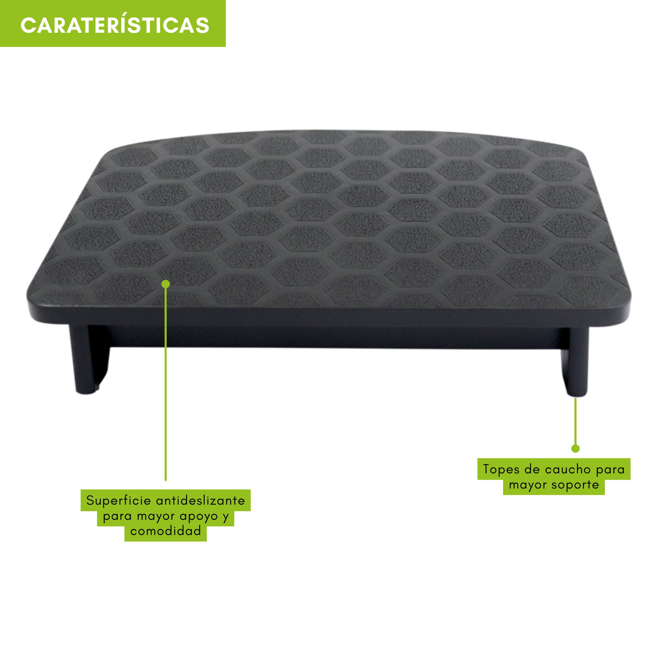Reposapiés ergonómico para oficina / Sencillo con altura fija