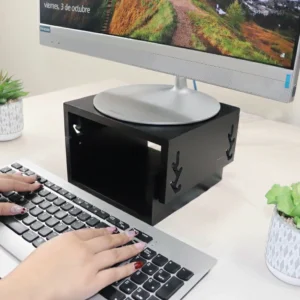 Soporte ergonómico mini para computadora / Ajustable a 5 alturas