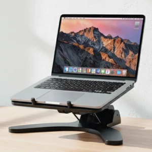 Soporte ergonómico multifuncional para laptop y tablet / Ajustable a 4 alturas