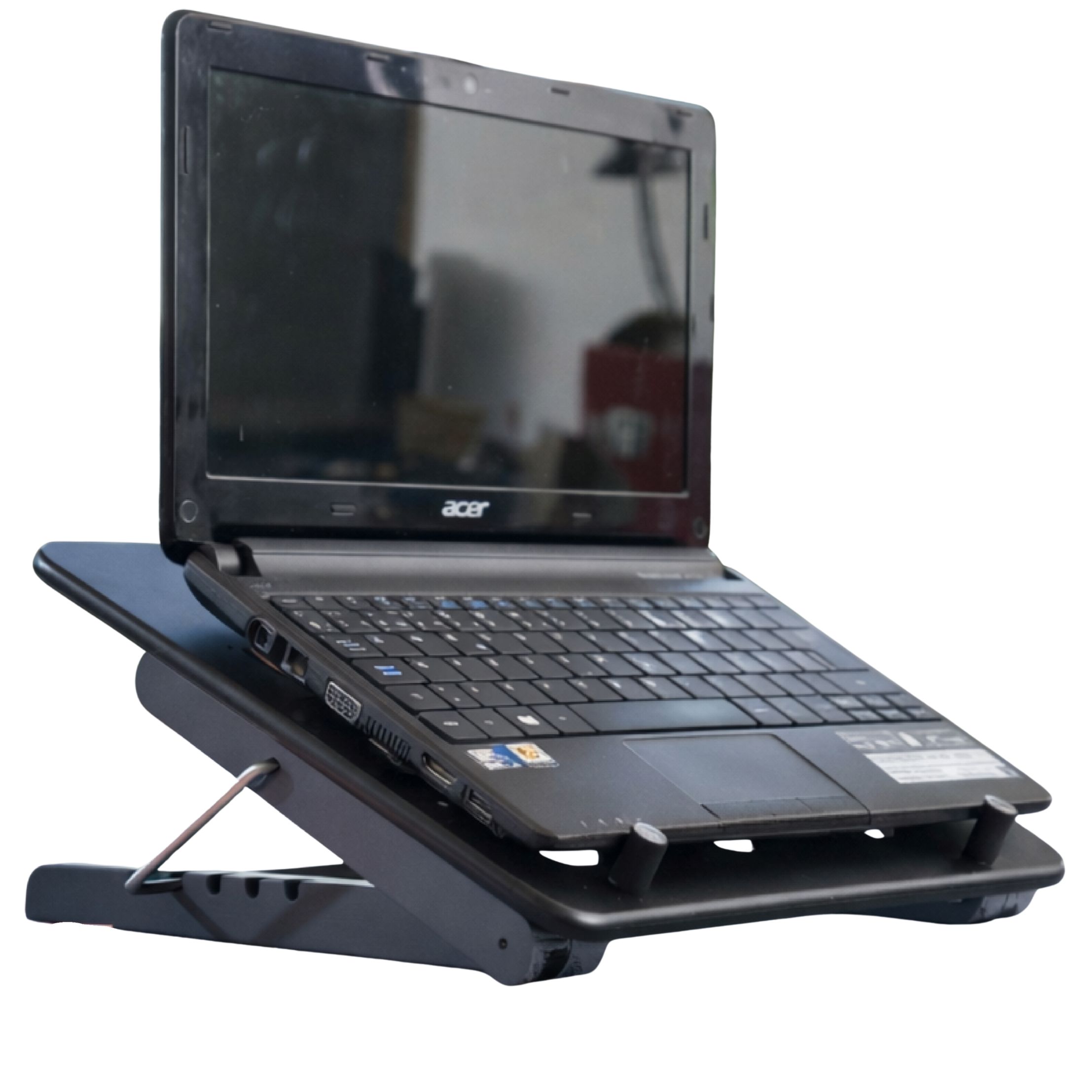 Soporte ergonómico plegable sencillo para laptop / Ajustable a 5 alturas